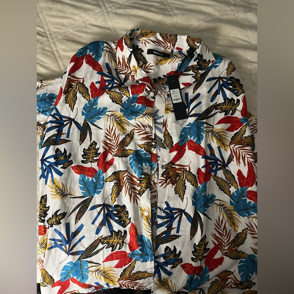 Nova mens button up